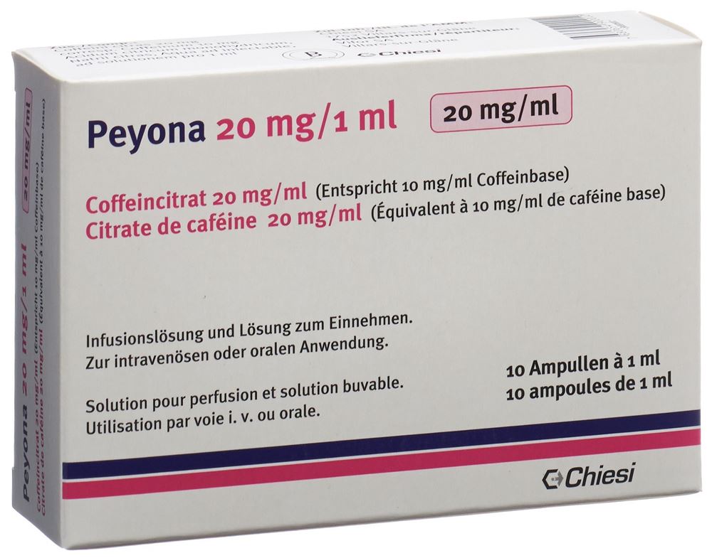 PEYONA sol 20 mg/1ml 10 amp 1 ml