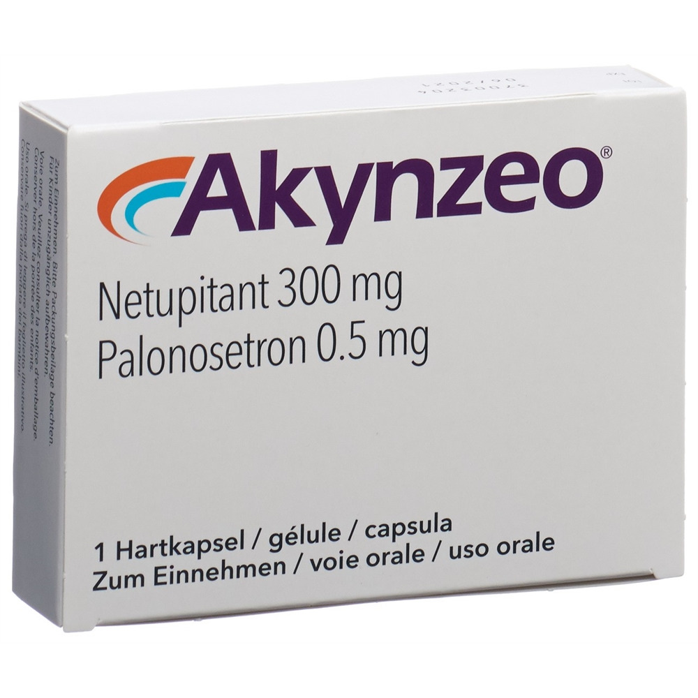 Akynzeo 300 mg/0.5 mg, Kapseln