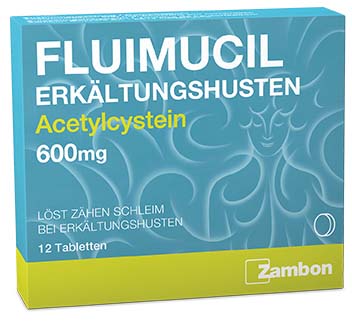 FLUIMUCIL toux grasse cpr 600 mg 12 pce