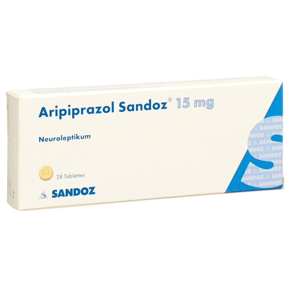 ARIPIPRAZOLE Sandoz cpr 15 mg 28 pce
