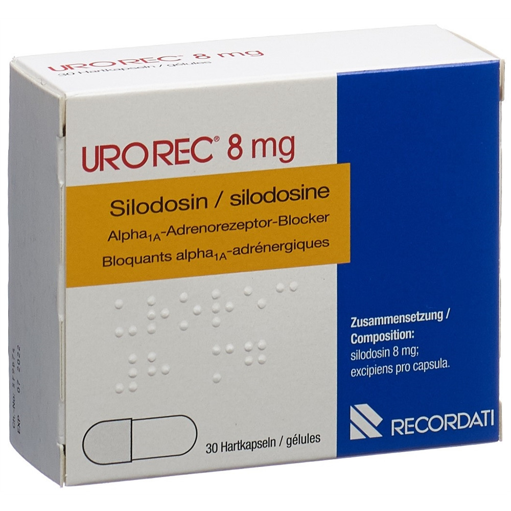 Urotec 8 mg, Hartkapseln