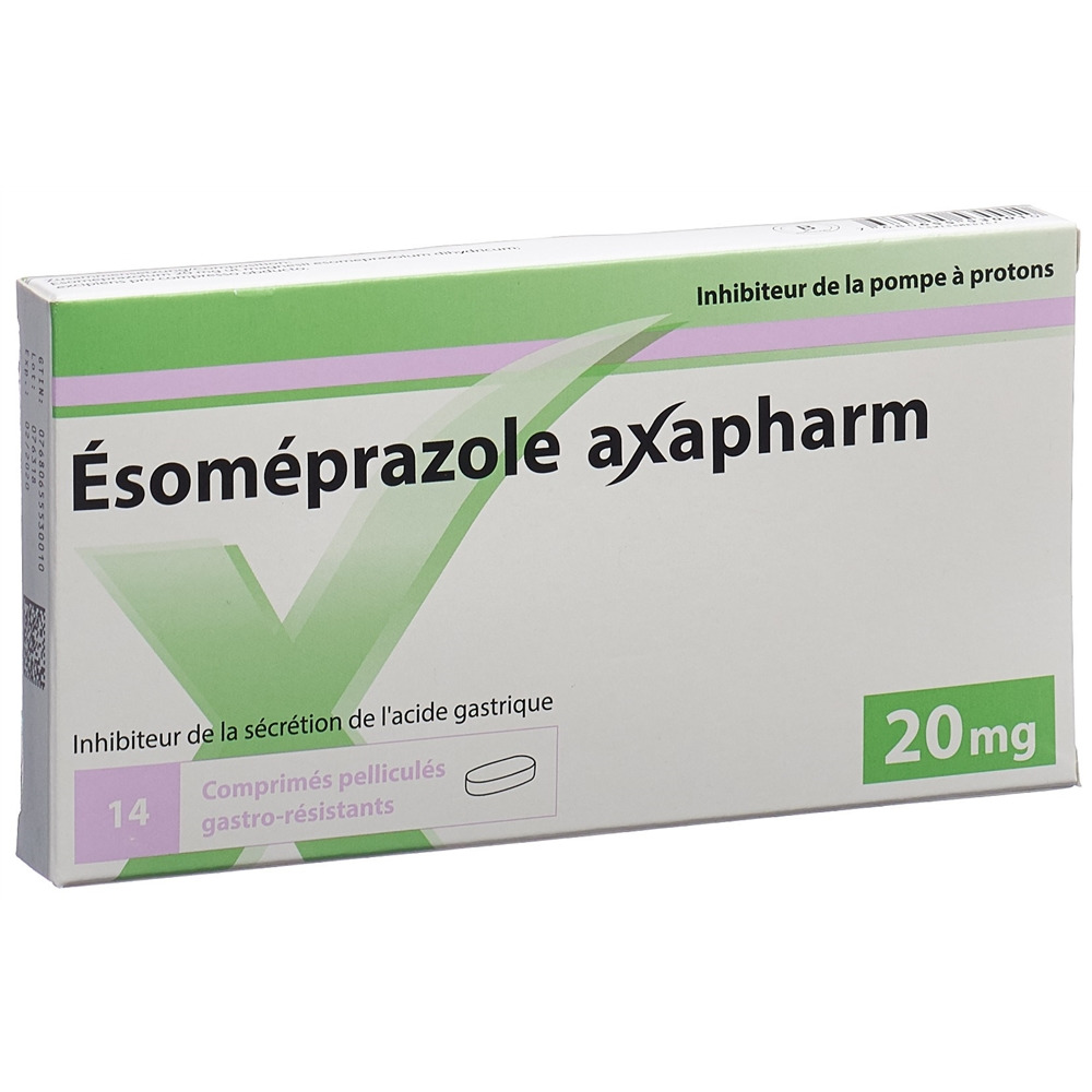 Esomeprazol Axapharm 20 mg, magensaftresistente Tabletten