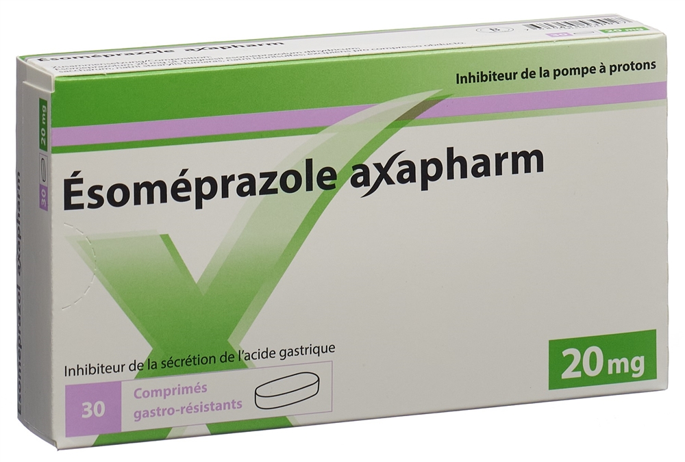 Esomeprazol Axapharm 20 mg, magensaftresistente Tabletten