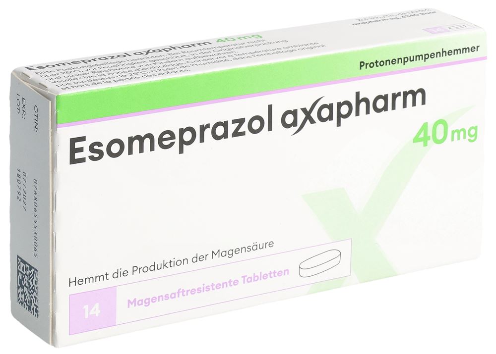 ESOMEPRAZOLE Axapharm cpr pell 40 mg 14 pce