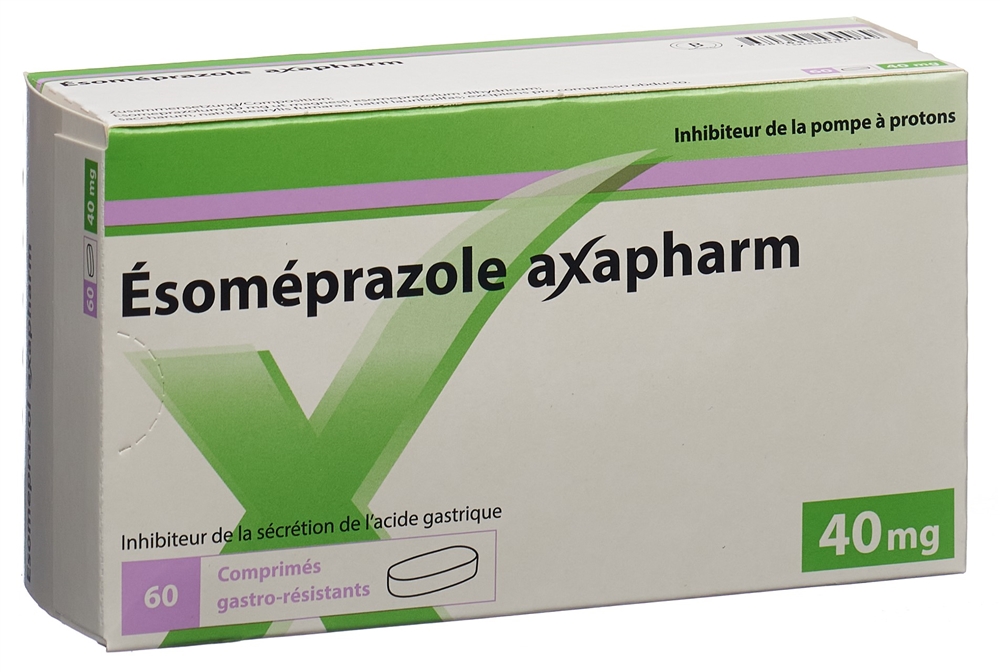 Esomeprazol Axapharm 40 mg, magensaftresistente Tabletten