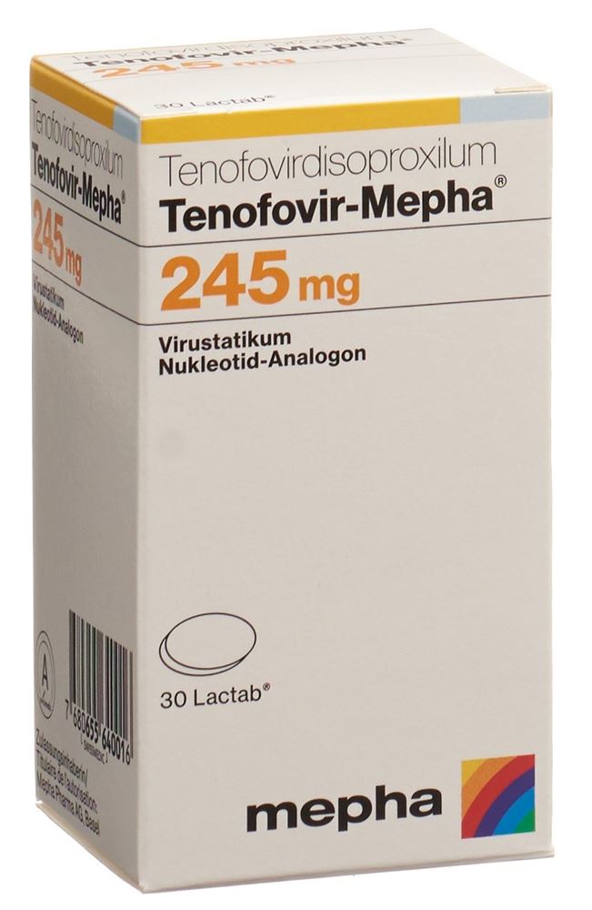 Tenofovir-Mepha, Filmtabletten
