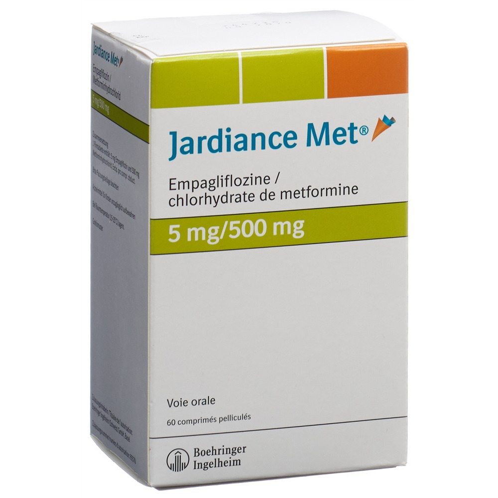 Jardiance Met 5 mg/500 mg, Filmtabletten