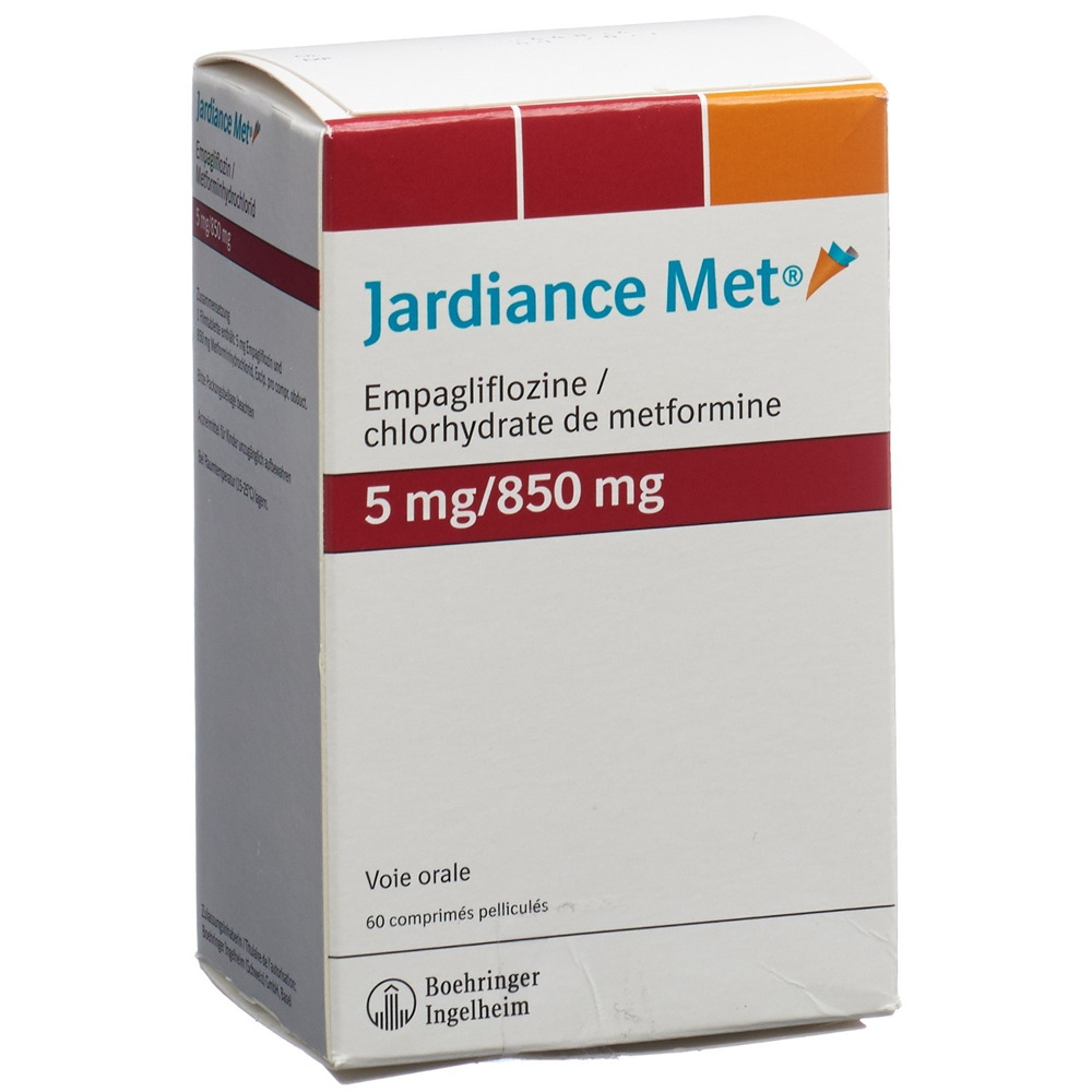 JARDIANCE MET cpr pell 5/850mg 60 pce