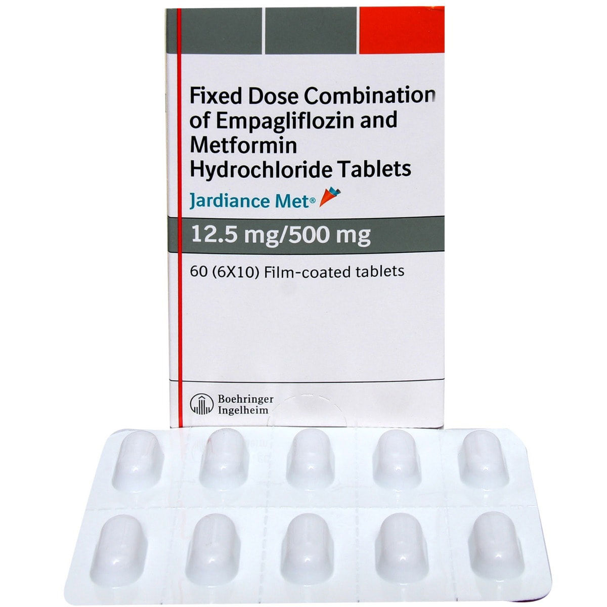 Jardiance Met 12.5 mg/500 mg, Filmtabletten