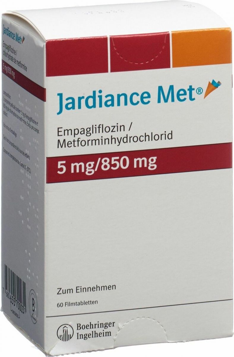Jardiance Met 12.5 mg/850 mg, Filmtabletten