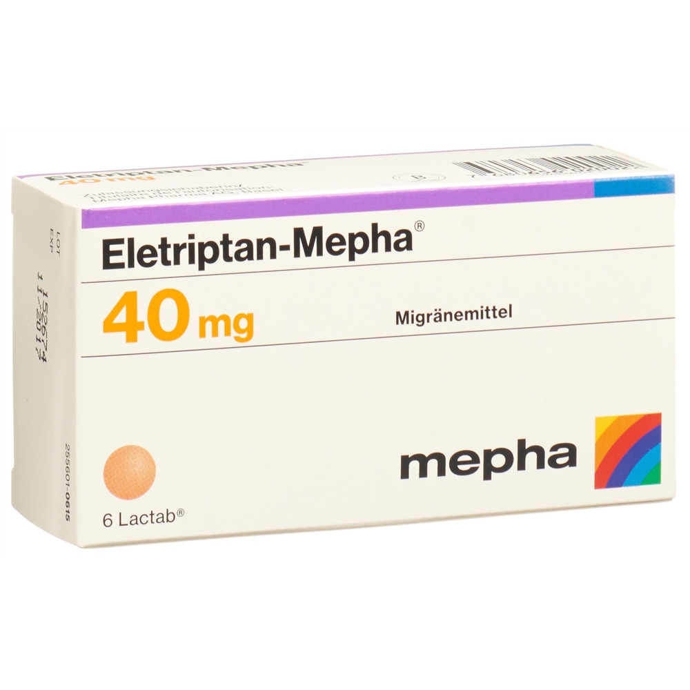 Eletriptan-Mepha 40 mg, Filmtabletten