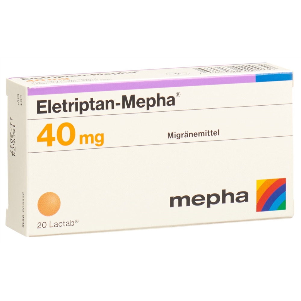 Eletriptan-Mepha 40 mg, Filmtabletten