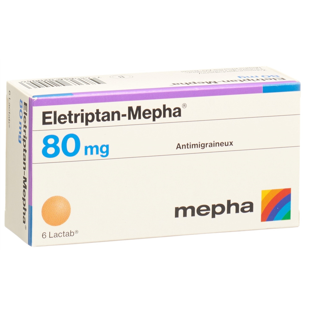 Eletriptan-Mepha 80 mg, Filmtabletten