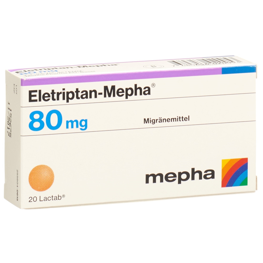 Eletriptan-Mepha 80 mg, Filmtabletten