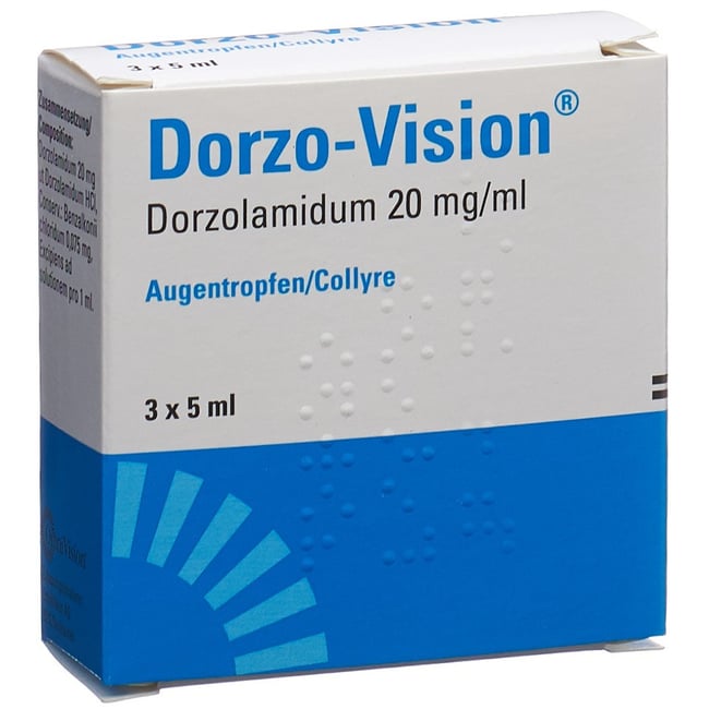 DORZOCOMP-VISION gtt opht 20mg/ml, 5mg/ml 3 x 5 ml
