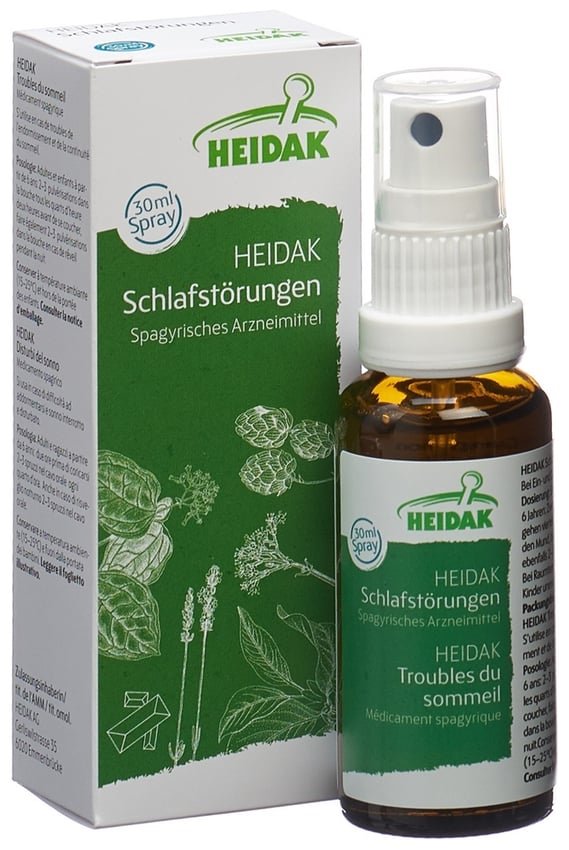 Heidak Schlafstörungen, Spray zur Anwendung in der Mundhöhle