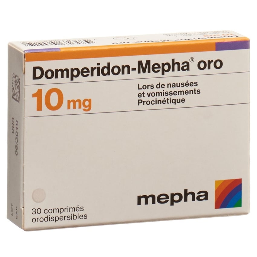 DOMPERIDON Mepha oro cpr orodisp 10 mg 30 pce