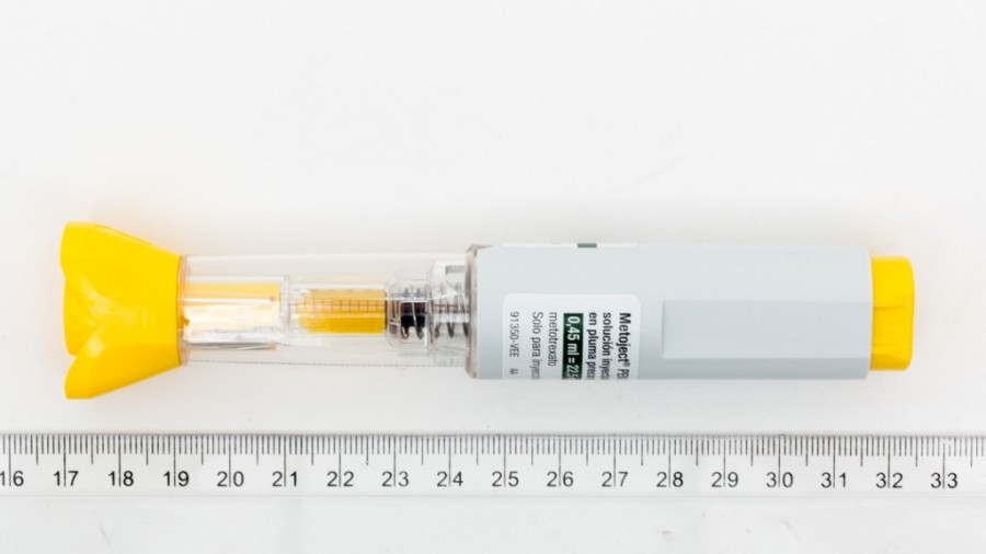 Metoject Autoinjektor 22.5 mg/0.45 ml, Injektionslösung im Fertigpen