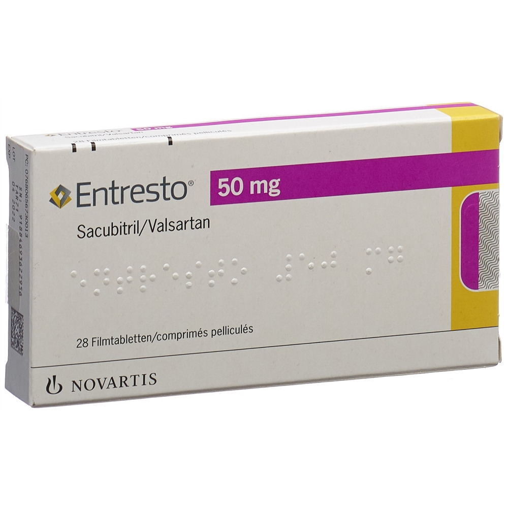 Entresto 50 mg, Filmtabletten