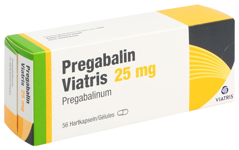 PREGABALIN Viatris caps 25 mg 56 pce