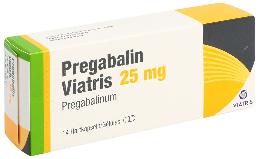 PREGABALIN Viatris caps 25 mg 14 pce