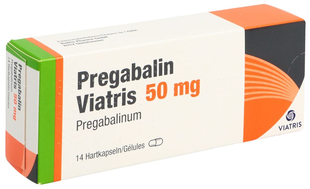 PREGABALIN Viatris caps 50 mg 14 pce