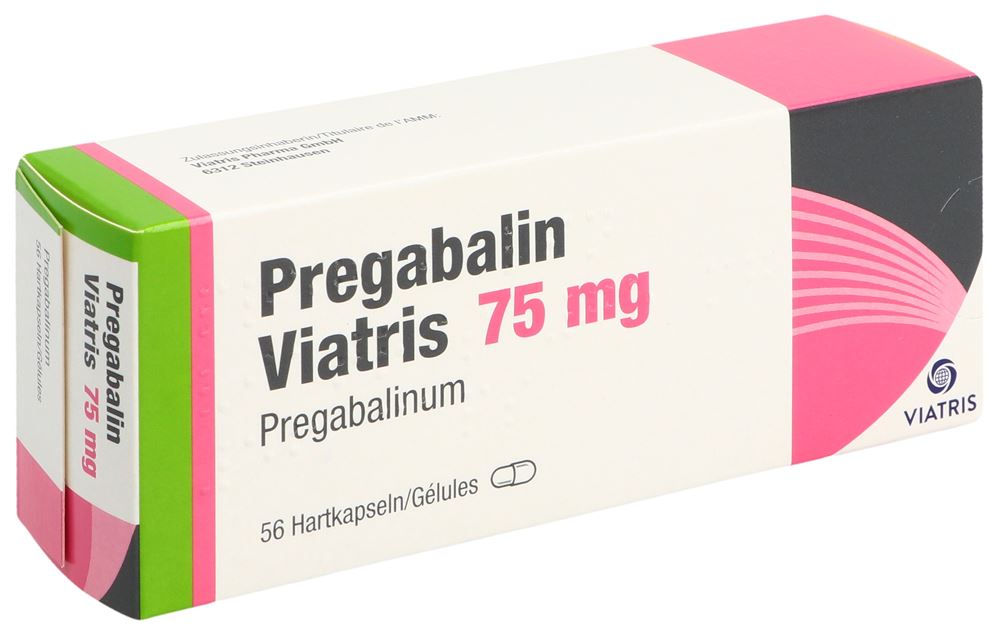 Pregabalin Viatris 75 mg, Hartkapseln