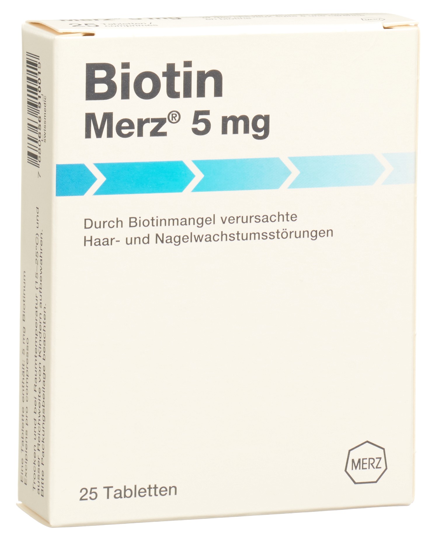 BIOTINE Merz cpr 5 mg 25 pce