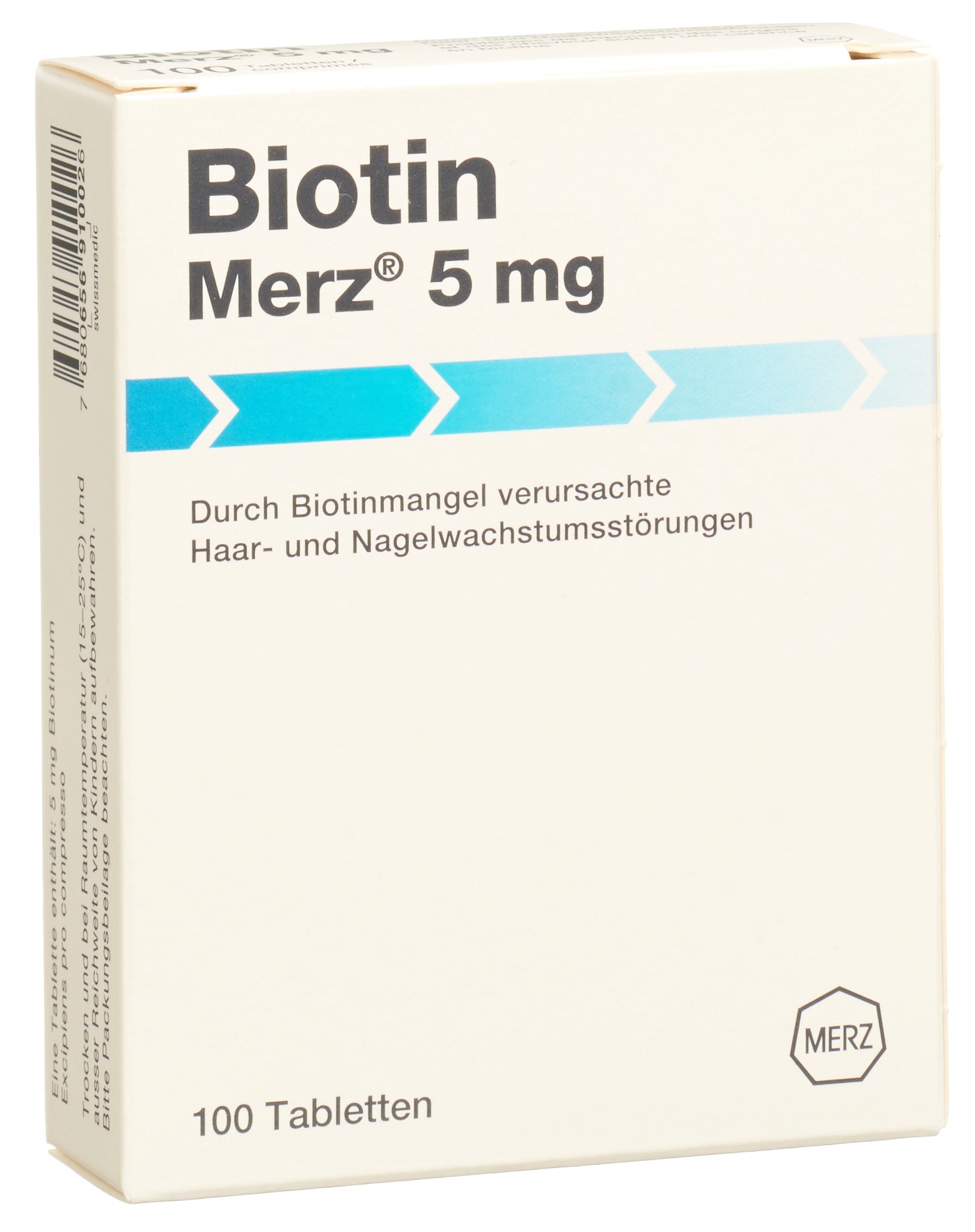 BIOTINE Merz cpr 5 mg 100 pce