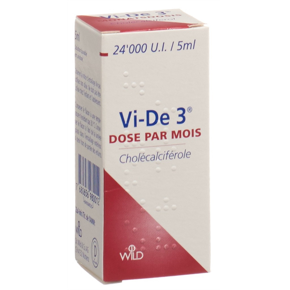 Vi-De 3 dose par mois, solution buvable