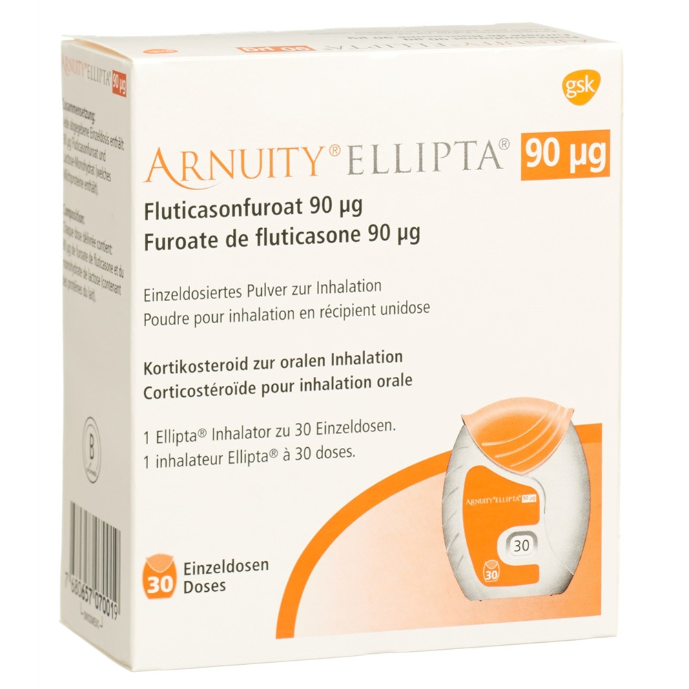 ARNUITY ELLIPTA pdr inh 90 mcg 30 dos