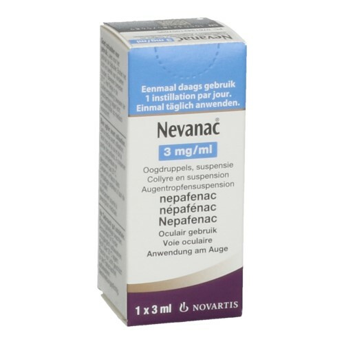 Nevanac 3 mg / ml, Augentropfensuspension