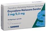 Oxycodon-Naloxon Sandoz 5 mg/2.5 mg, Retardtabletten
