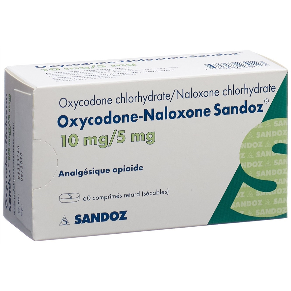Oxycodon-Naloxon Sandoz 10 mg/5 mg, Retardtabletten