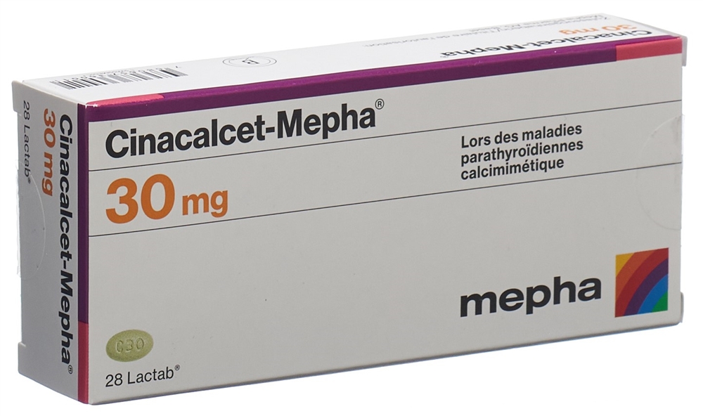 Cinacalcet-Mepha 30 mg, Filmtabletten