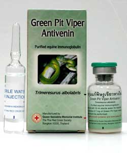 Green Pit Viper Antivenin