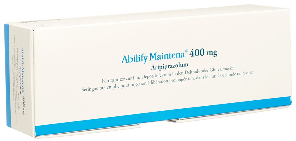 Abilify Maintena 400 mg, Pulver und Lösungsmittel zur Herstellung einer Depot-Injektionssuspension in einer Fertigspritze