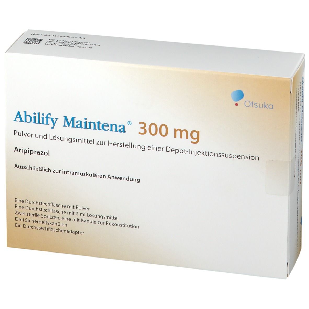 Abilify Maintena 300 mg, Depot-Injektionssuspension in einer Fertigspritze