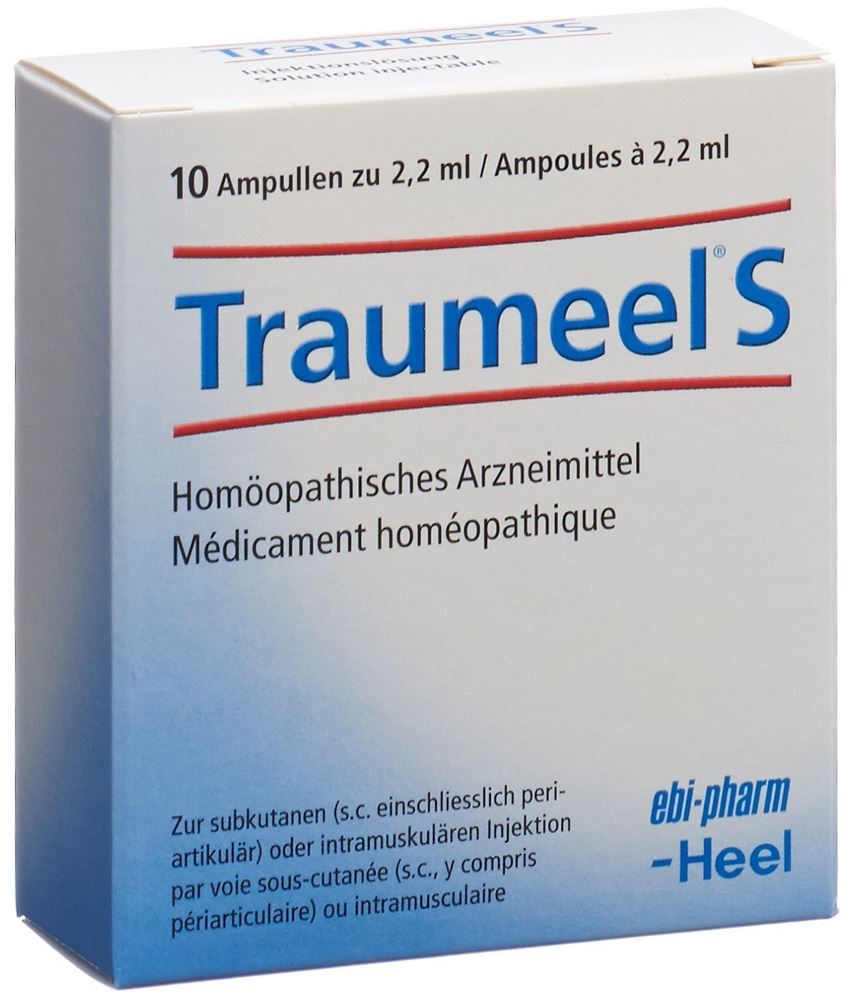 TRAUMEEL S sol inj 10 amp 2.2 ml