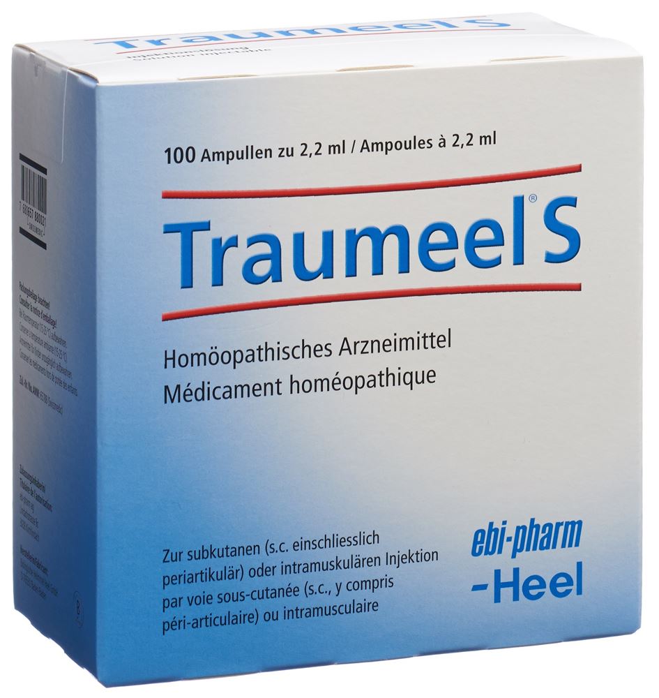 TRAUMEEL S sol inj 100 amp 2.2 ml