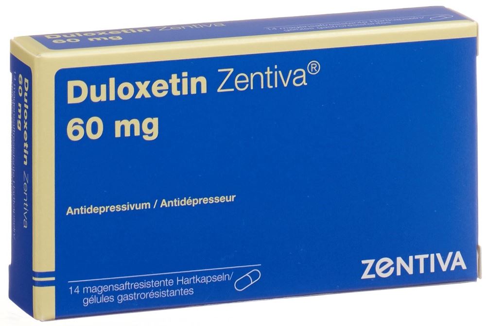 DULOXETIN Zentiva caps 60 mg 14 pce