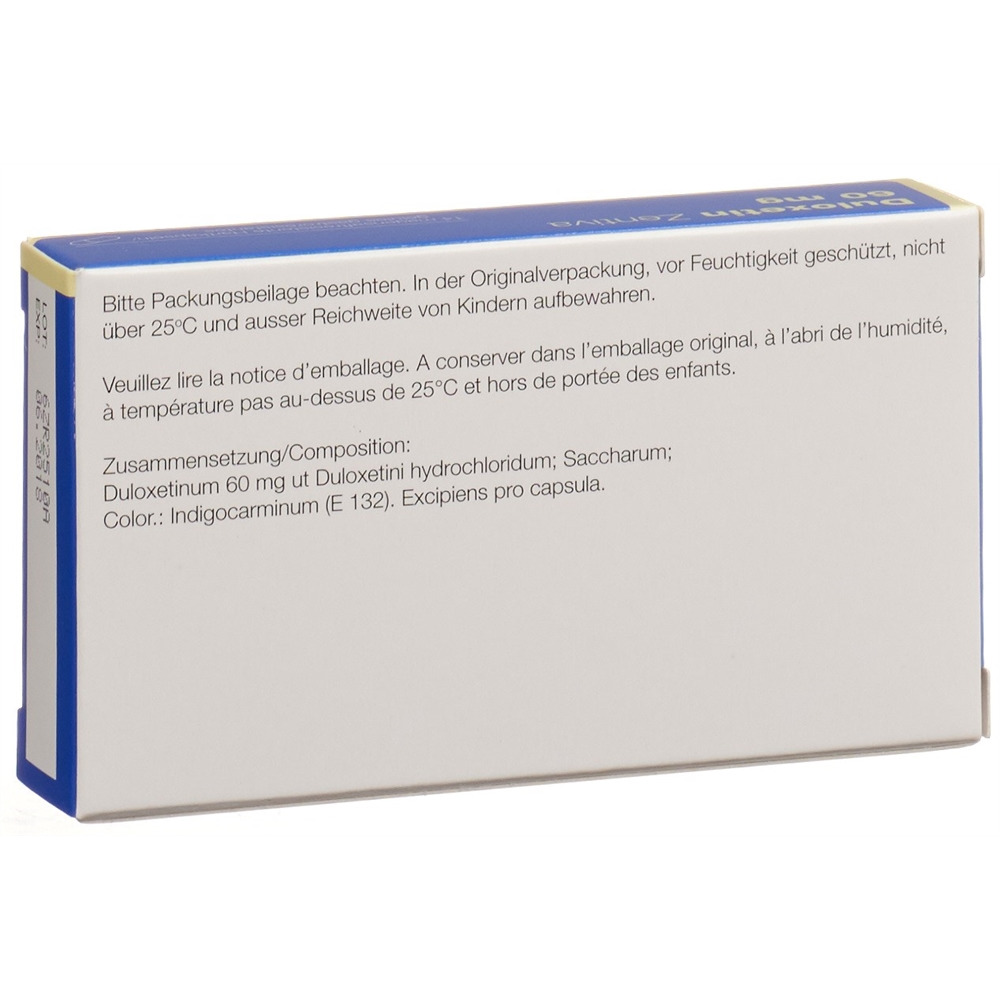 DULOXETIN Zentiva caps 60 mg 14 pce