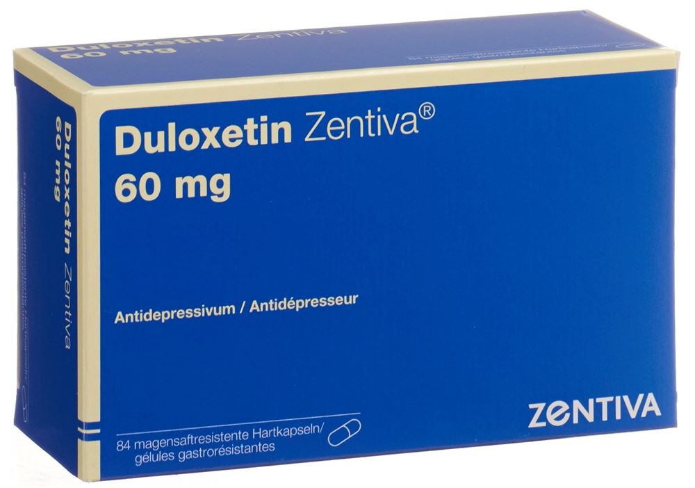 Duloxetin Zentiva 60 mg, magensaftresistente Hartkapseln
