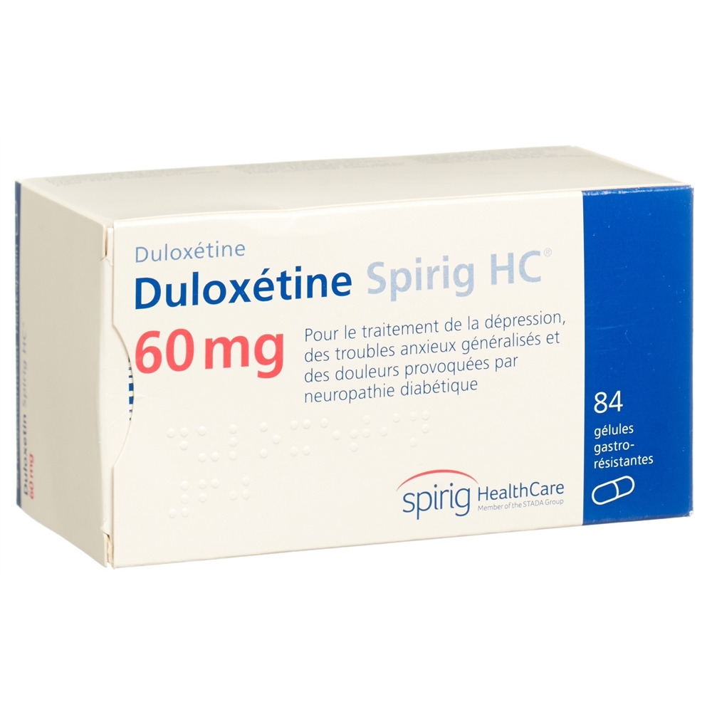DULOXETIN Spirig HC caps 60 mg 84 pce