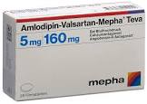 AMLODIPIN VALSARTAN Mepha Teva 5/160mg 28 pce