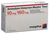 AMLODIPIN VALSARTAN Mepha Teva 10/160mg 28 pce