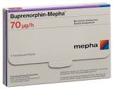 BUPRENORPHIN Mepha TTS 70 mcg/h sach 4 pce