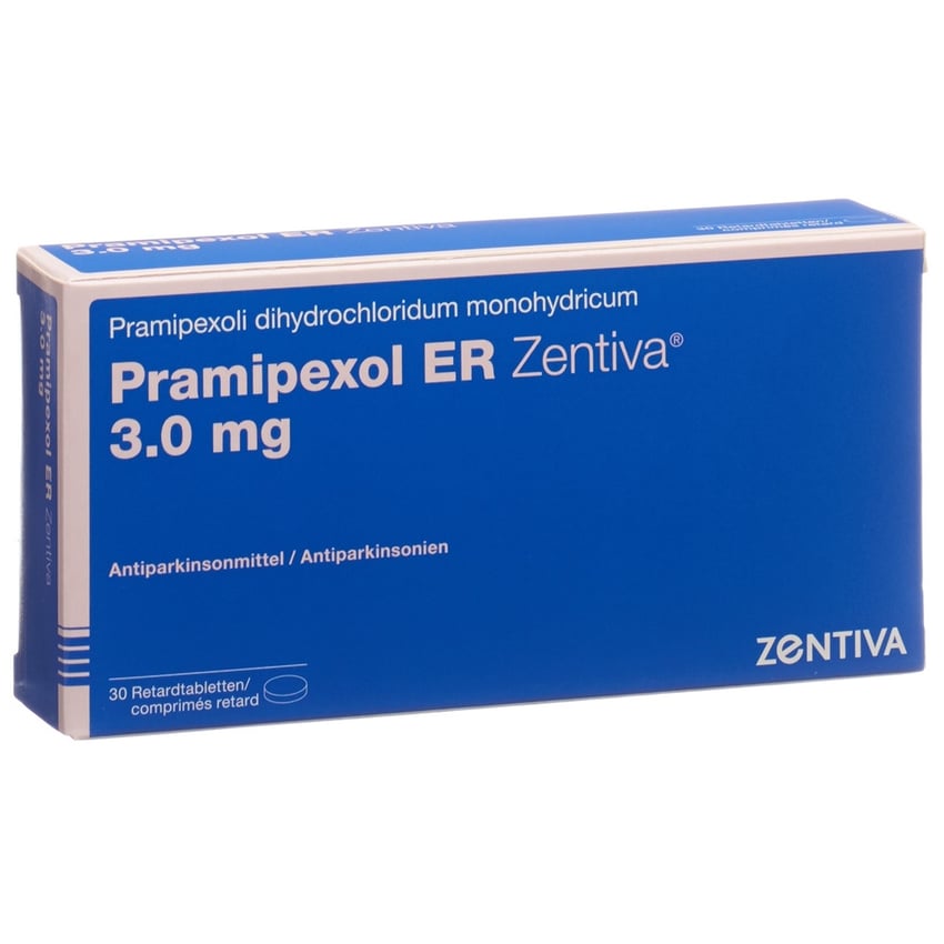 PRAMIPEXOLE ER Sandoz cpr ret 1.5 mg 30 pce