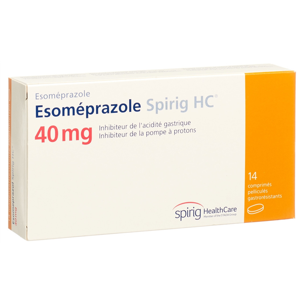 Esomeprazol Spirig HC 40 mg, magensaftresistente Tabletten