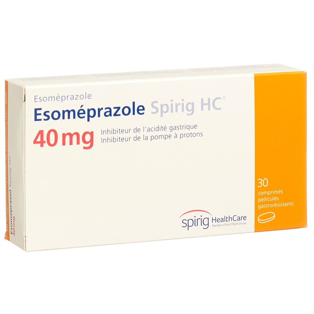 ESOMEPRAZOLE Spirig HC cpr pellic 40 mg 30 pce